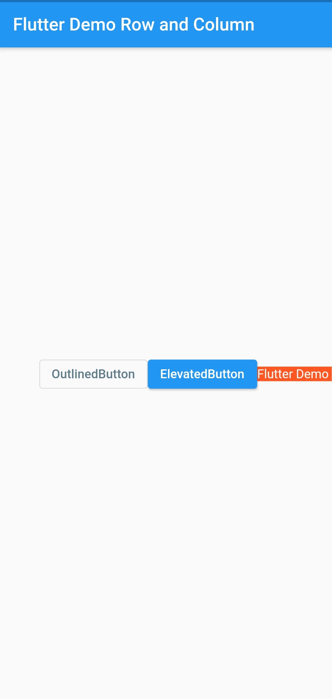 Flutter Row and Column with Examples