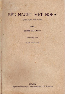 Een Nacht Met Nora 1954