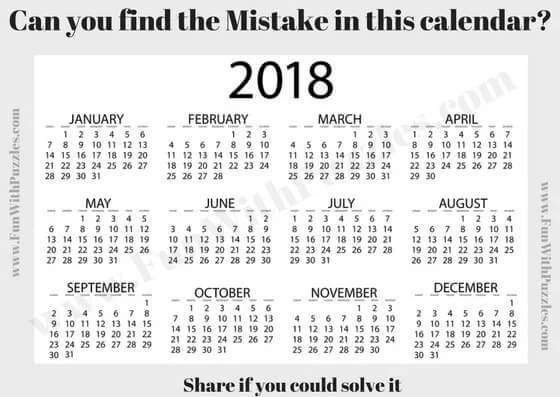 Can You Spot the Mistake? Clever Picture Riddle