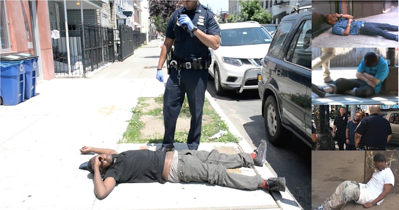 Veintidós adictos “zombis”  a la marihuana K-2 colapsan en calles de Brooklyn
