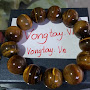 Vòng đá Mắt Hổ vàng nâu - Giá 750k