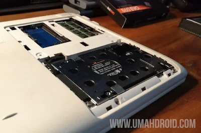 Mengganti HDD ke SSD Laptop dengan Mudah