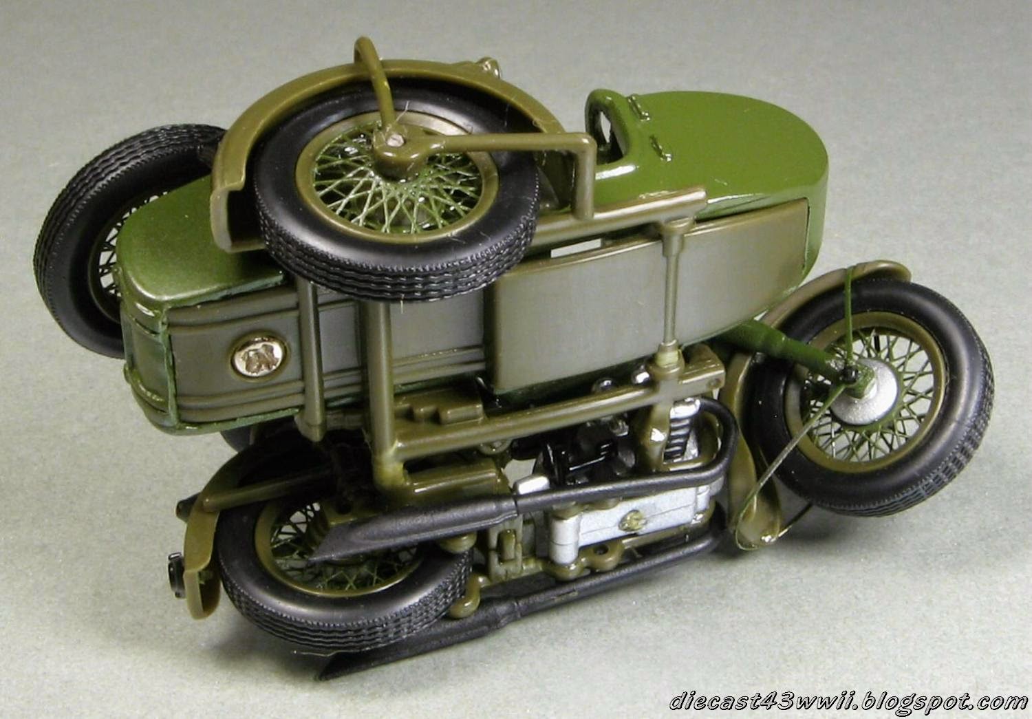 Military scale models: M-72. DiP Models
