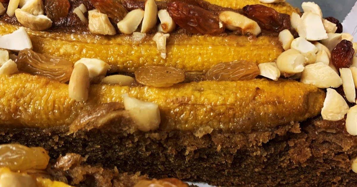 Plantain Banana Bars (using Palm Jaggery)