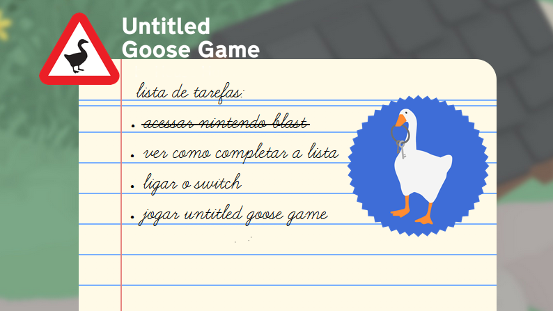 Untitled Goose Game (Jogo do Ganso) 