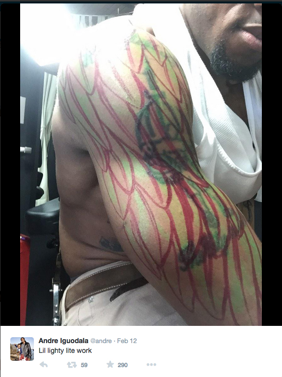 Nba Tattoos Andre Iguodala