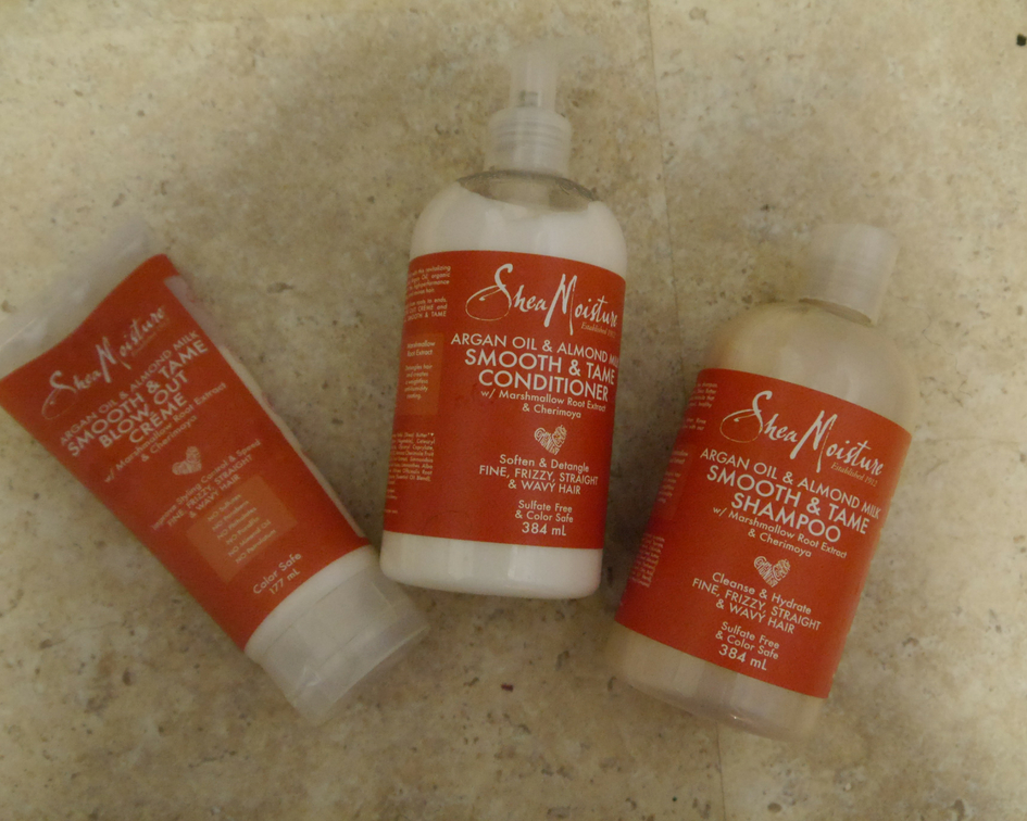 Beauty Shea Moisture Argan Oil And Almond Milk Range Review