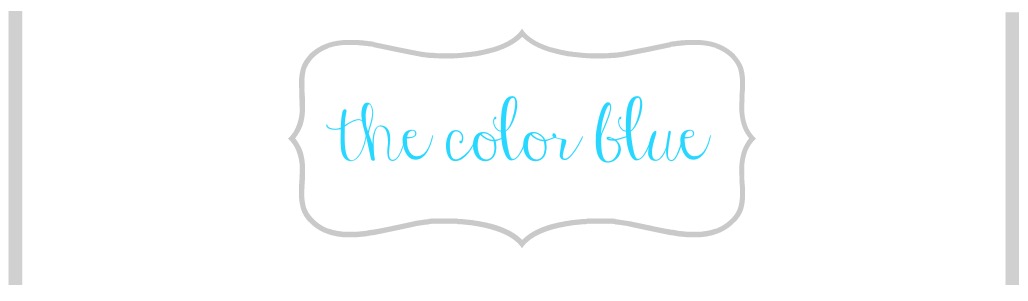 the color blue