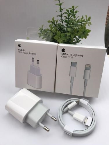 Bộ sạc nhanh 18W IPhone 11 Pro Max chân tròn EU cao cấp Full Box 10 f0c98691a 488a 4b09 9e12