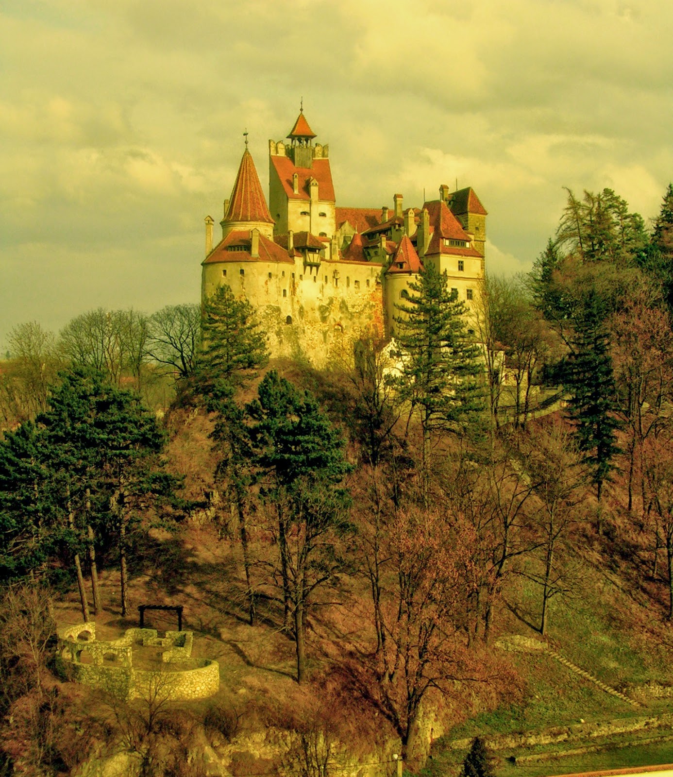 Где находится замок графа дракулы в румынии