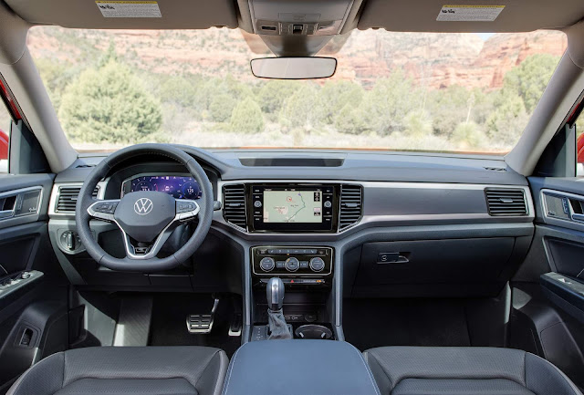 Novo VW Atlas 2021 - interior