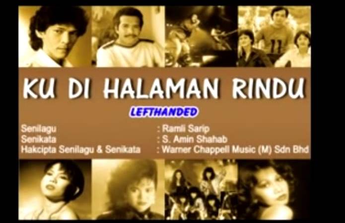 Chord Kunci Gitar Ku Dihalaman Rindu - Lefthanded Lirik "Di Tengah