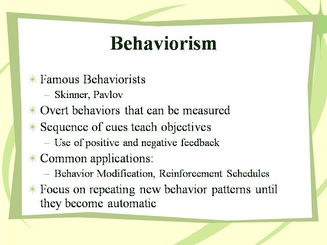 ICT Learning & Fun: Behaviorism, Cognitivism and Constructivism - The ...