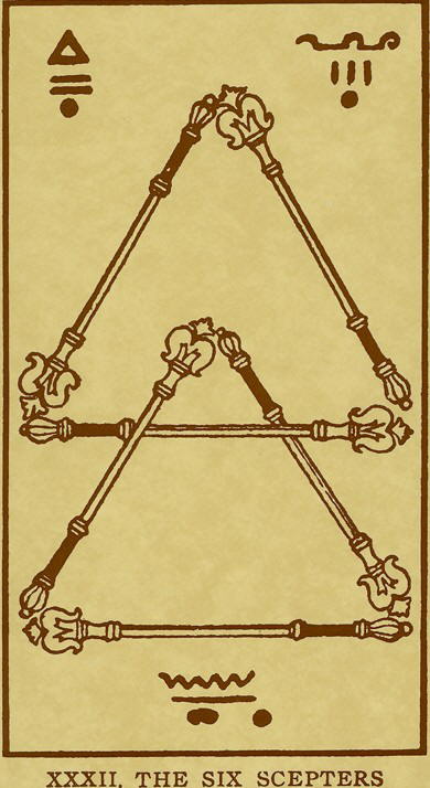 6 жезлов и 6 пентаклей сочетание