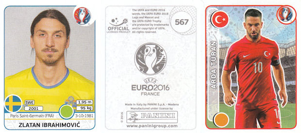 Panini EM 2016 France UEFA EURO 16 100 Tüten 500 Sticker deutsche Version 