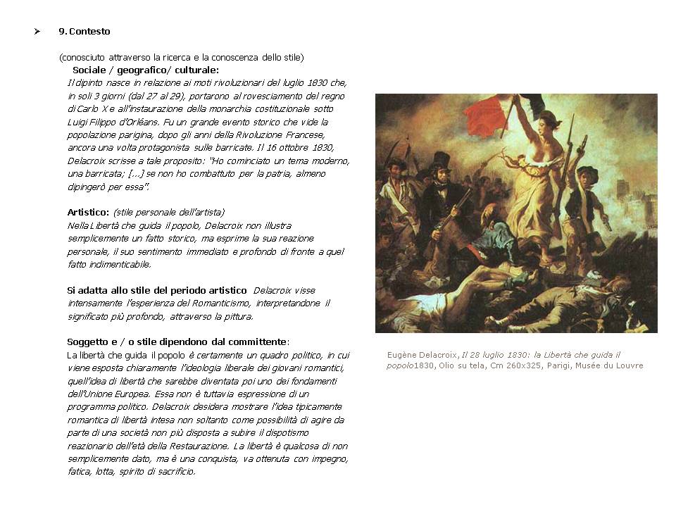 Analisi dell'opera d'arte