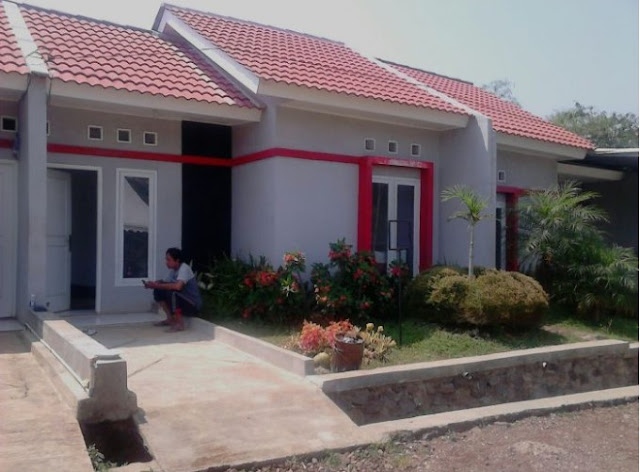 single floor house design in village