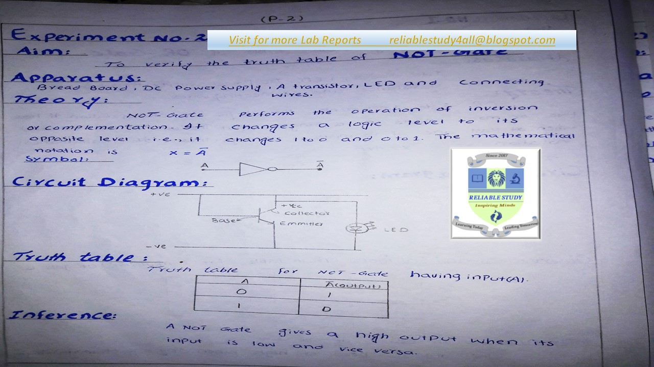 Electronics Lab Report Reliable Study