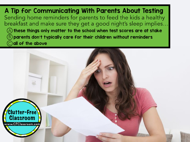 10 Tips for Stress-Free Standardized Testing | Clutter-Free Classroom