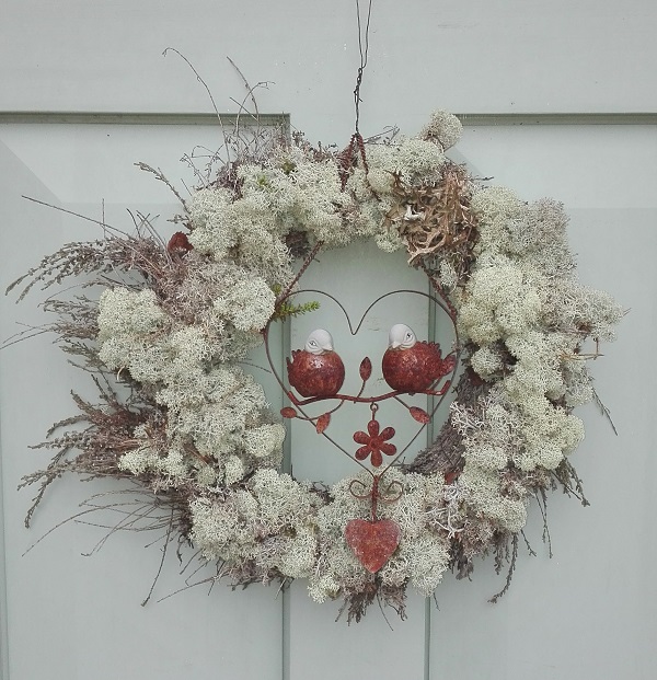 kranssi jäkäläkranssi askarteluohje