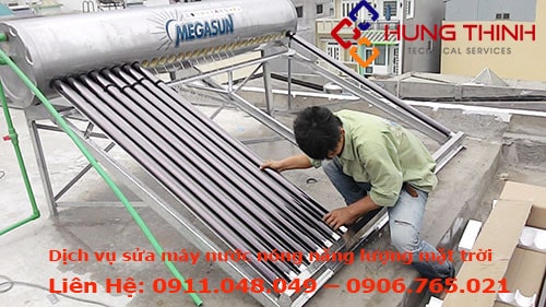 THỢ SỬA CHỮA MÁY NƯỚC NÓNG NĂNG LƯỢNG MẶT TRỜI TẠI NHÀ GIÁ RẺ