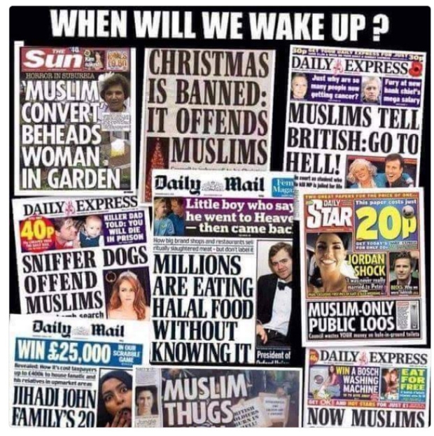 Walt Whiteman's World: Headlines from the Islamic kingdom of Britain