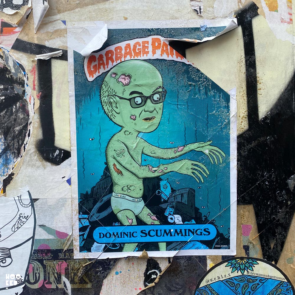 London Street Art - Shoreditch Sticker Art
