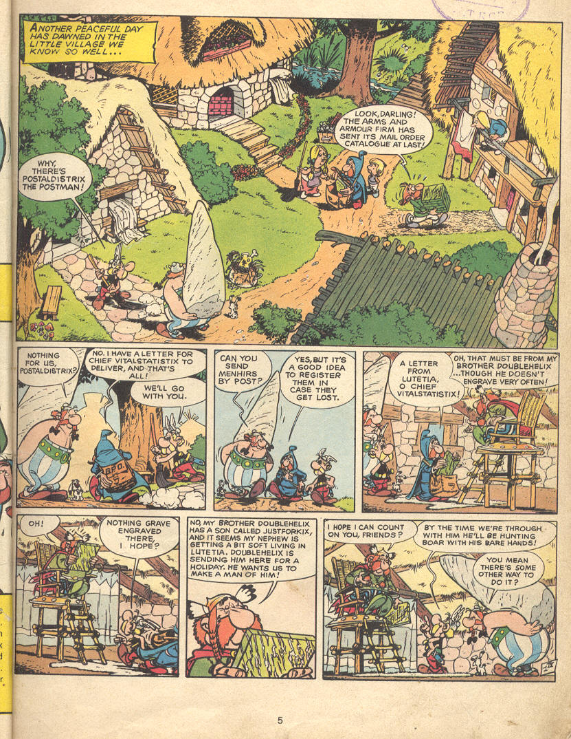 09- Asterix and the Normans | Read All Comics Online For Free