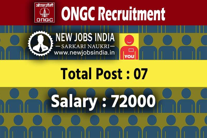 Latest Jobs on ONGC Recruitment in 2020