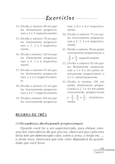 Atividades de matematica ensino fundamental