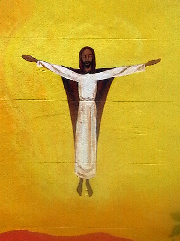 Freezin Jesus In Bristol Graffiti Mural Street Art Art Street Art Graffiti