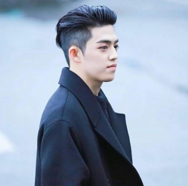 Potongan rambut pria undercut