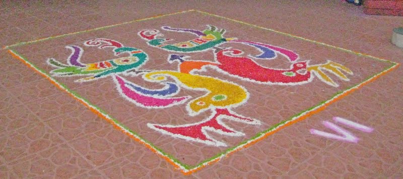 The Voice Of Primrose: Rangoli Designing......