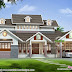 3 bedroom sloping roof home with 3D floor plan