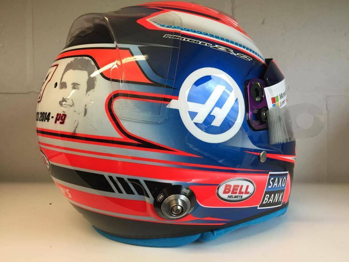 Helm 37: Bell HP7 R.Grosjean Monaco 2016 by Adrien Paviot - painted by ...