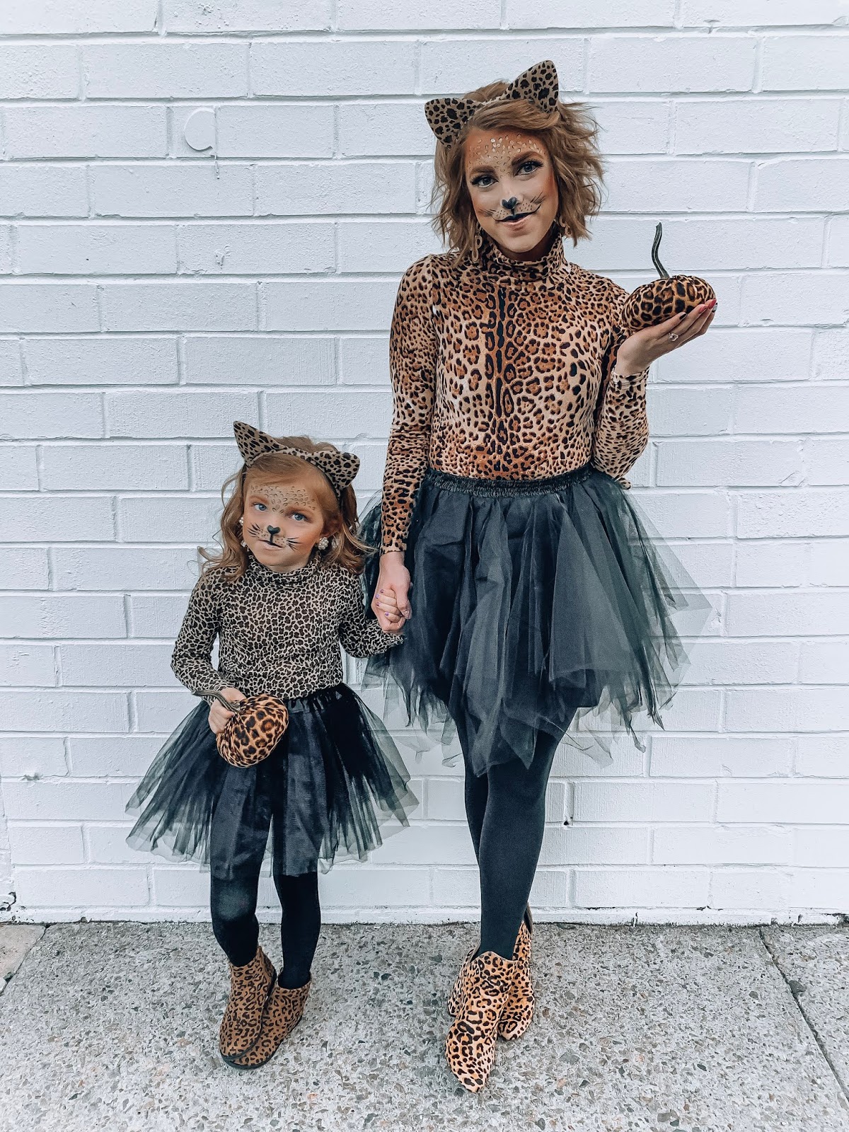 Something Delightful : Mommy & Me Halloween Costume Ideas: DIY Leopard ...