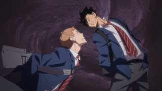 音駒高校バレー部 NEKOMA 夜久衛輔 Yaku Morisuke CV.立花慎之介 リベロ 主将 黒尾鉄朗 Kuroo Tetsurō CV.中村悠一 ハイキュー!! アニメ OVA ボールの道 音駒高校 戸美学園 Haikyuu Nekoma | Hello Anime !