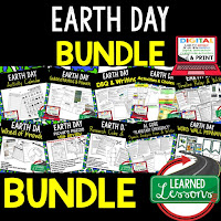 Earth Day Activity, Earth Day Lesson Plans, Earth Day for Middle Schoolers, Earth Day for High Schoolers