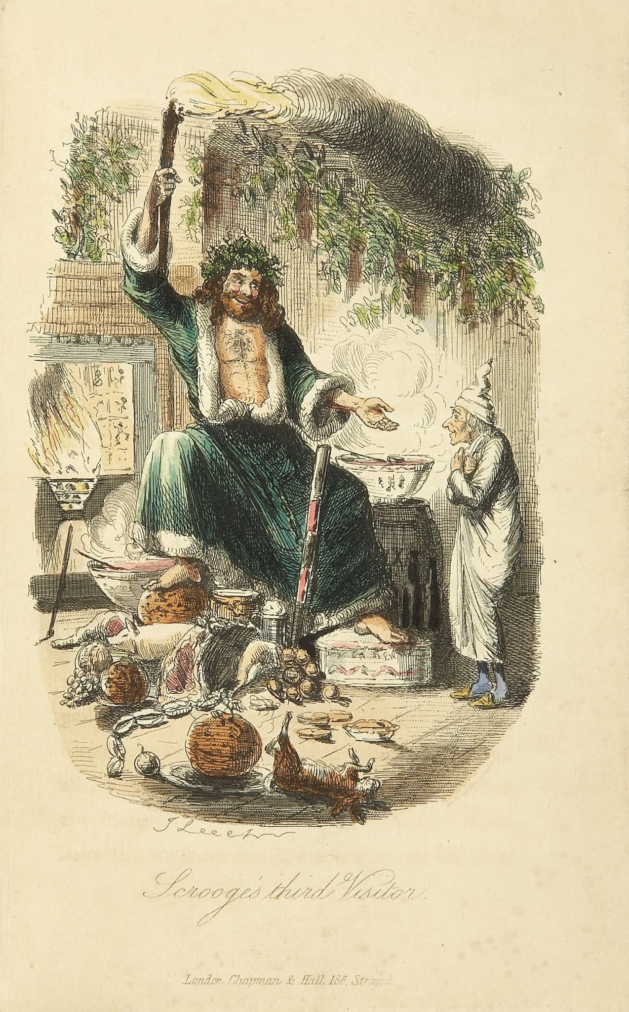 Um conto de Natal, de Charles Dickens — na cabeceira