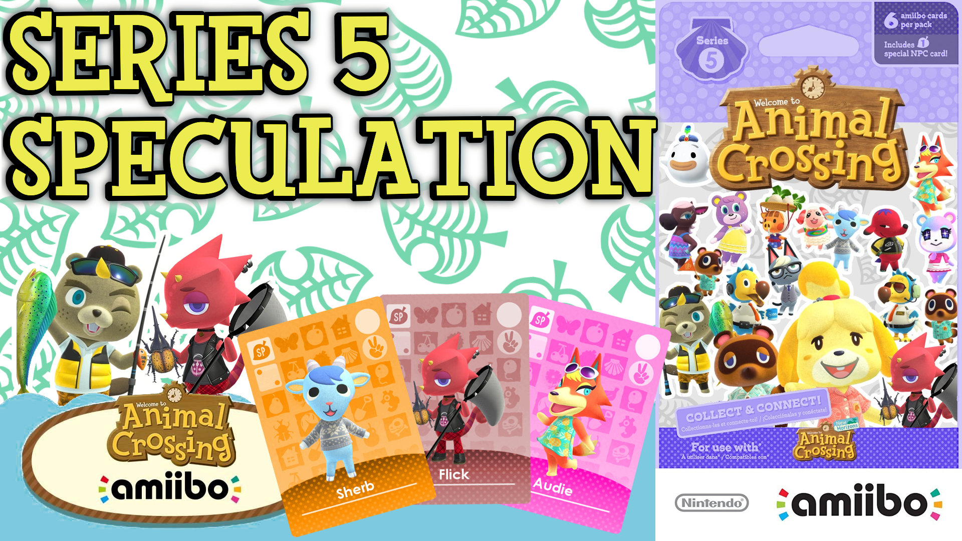 Animal Crossing amiibo cards - Series 5