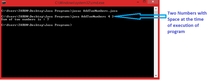 JAVA PROGRAMMING: Add Two Numbers In Java