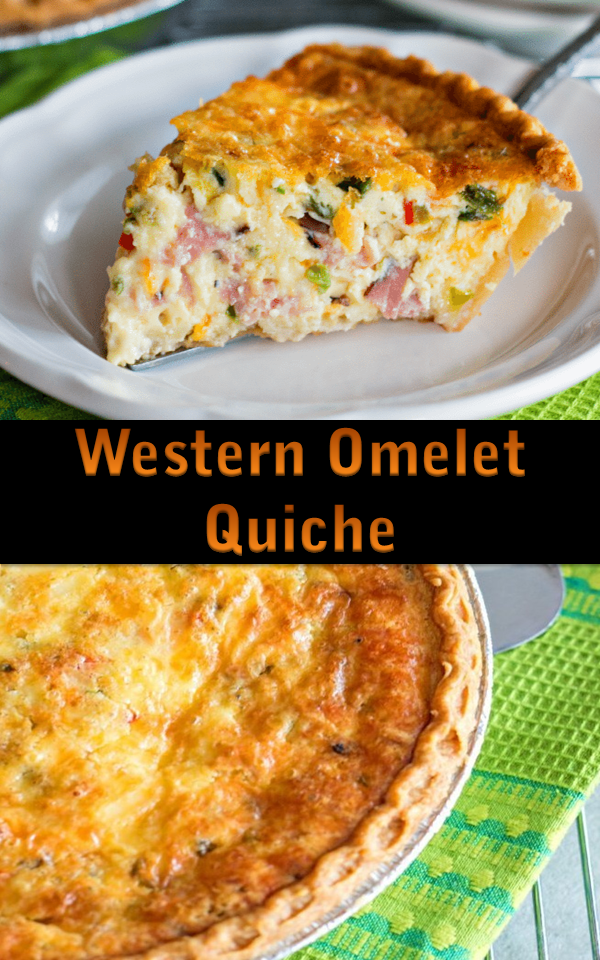Western Omelet Quiche - MY KITCHEN