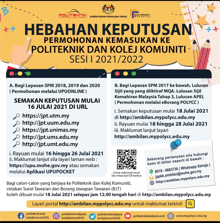 Semakan politeknik 2021