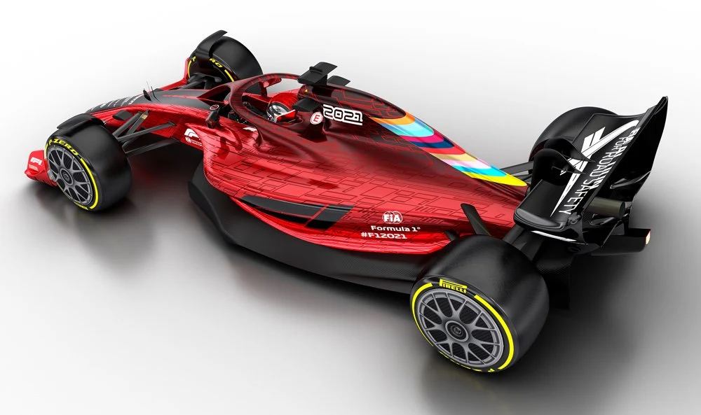 F1 2021 new look