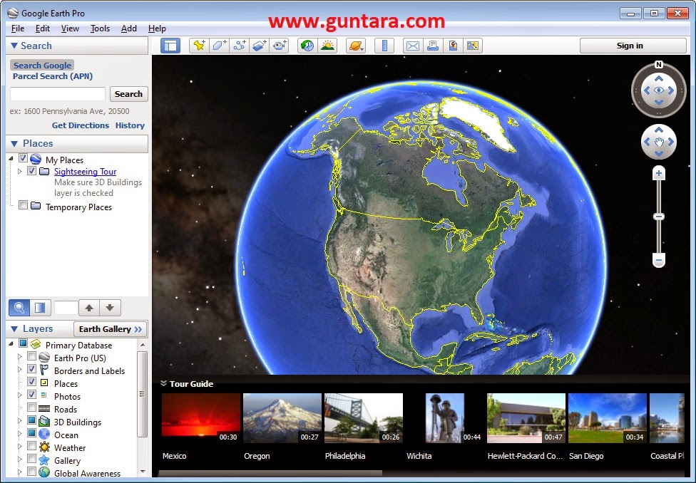 Aplikasi Premium Google Earth Pro Sekarang Digratiskan www.guntara.com