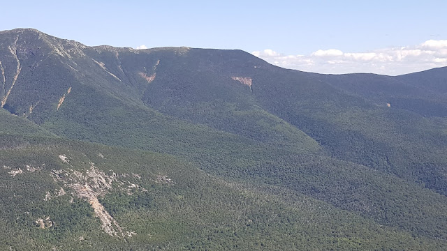 Vue à partir du sentier pour le mont Cannon
