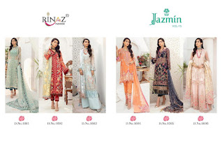 Rinaz Fashion Jazmin Vol 16 Pakistani Suits