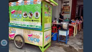 desain warung ayam kekinian