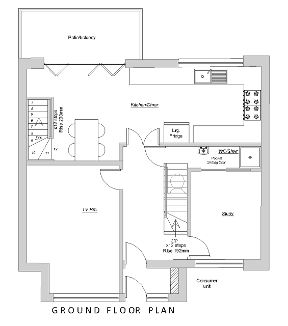 Simple Village House Plans with Auto CAD Drawings First