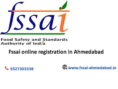 Fssai online registration in Ahmedabad 